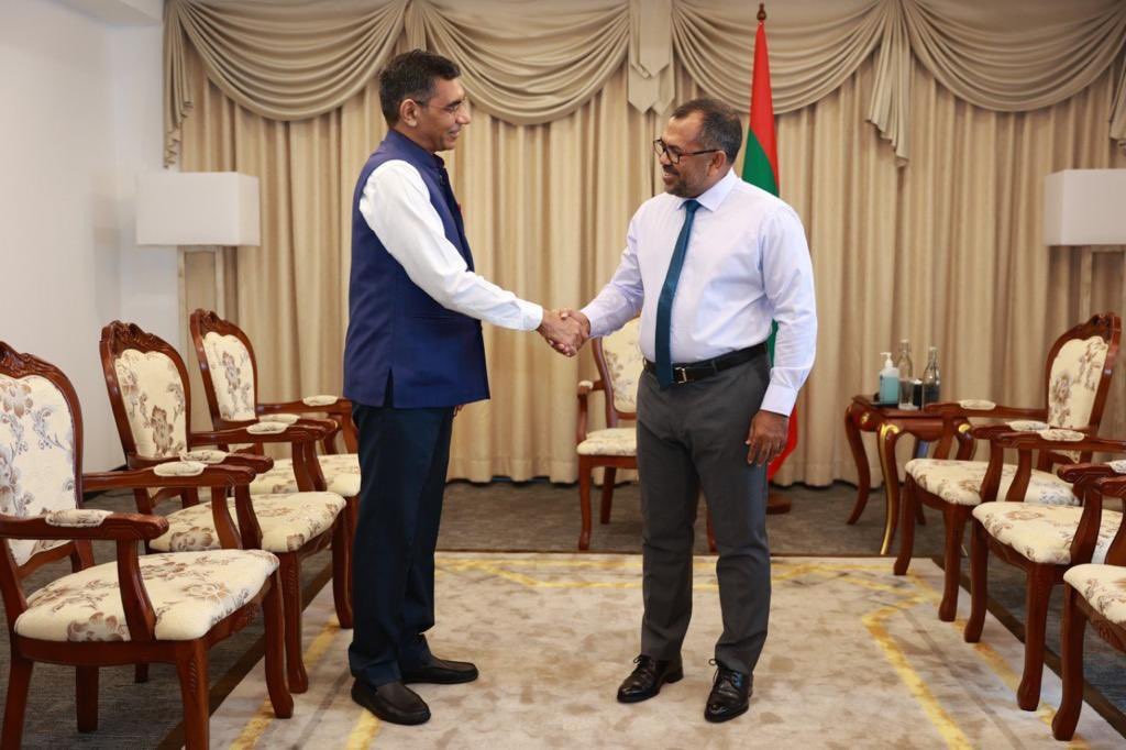 Safeeru Foreign ministry ah vadaigennevee kurin thaavalu koffaivaa bahdhaluvumakah: India High Commission