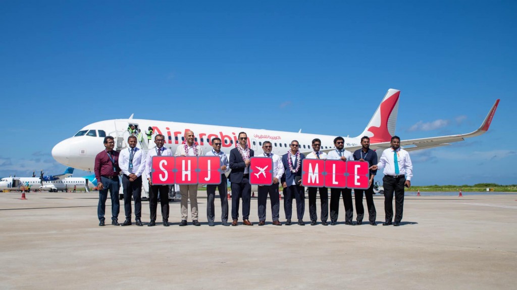 Air Arabia inn Raajje ah schedule dhathuruthah fashaifi