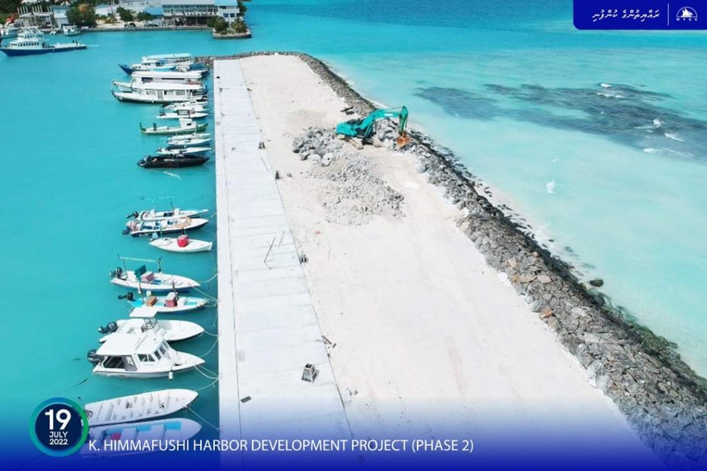 Himmafushi bandharu ge 80 percent masakkaiy nimijje