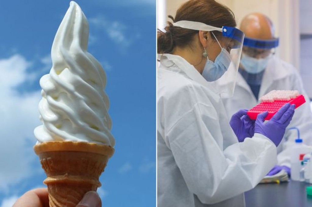 Covid ge kankan goahun goahah, enme fahun Ice Cream ves positive vehjje