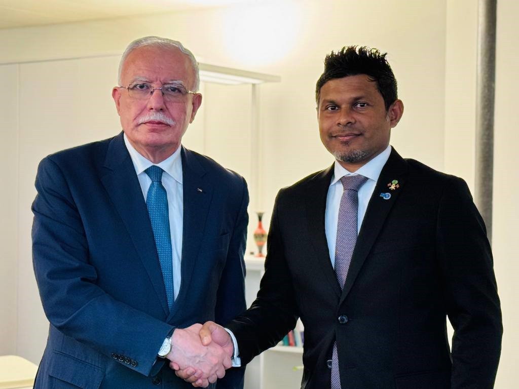 Palestine ge massala aa medhu gotheh ninmumugai UN ge salaamathee majlis othee nukulhedhifai: Naibu Raees