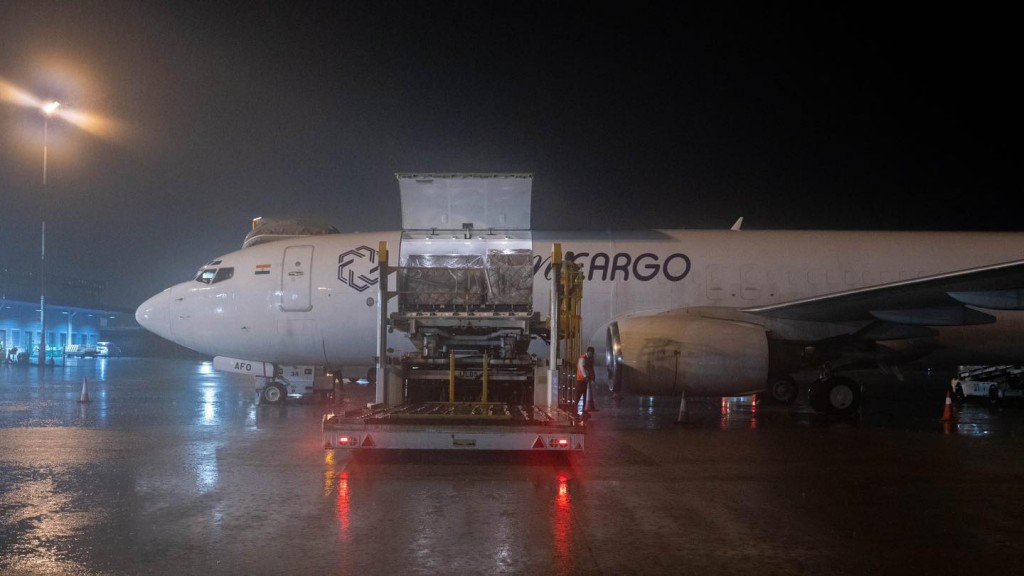 India ge Afcom holding in Raajje ah chartered schedule cargo ge hidhumaiy fashaifi