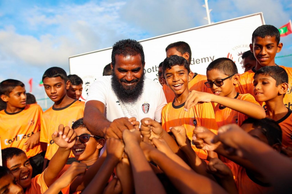 Dhagandey aaeku Th. Guraidhoo Vincere Sports Academy launch koffi
