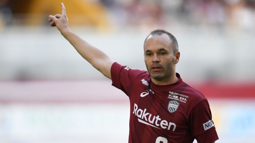 Vissel Kobe dhookolli namaves Iniesta kulhun huttaa nulaane