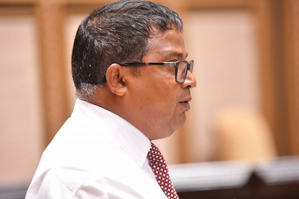 Fisheries Minister masooliyyathuthakaai zinmaathah adhaeh nukurahvvaa: Majilis Raees