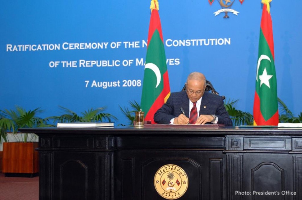 Gaanoonu asaasee thasdheegu kuri vaguthu kolhakee verikamuge enme fahuruveri eh vaguthu kolhu: Raees Maumoon