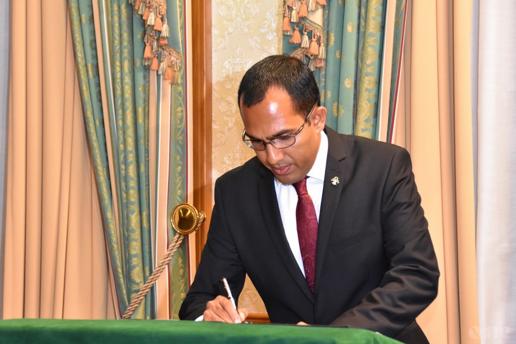 Minister Maleeh ge ithubaaru neiykamuge massala majileehugai fashaifi