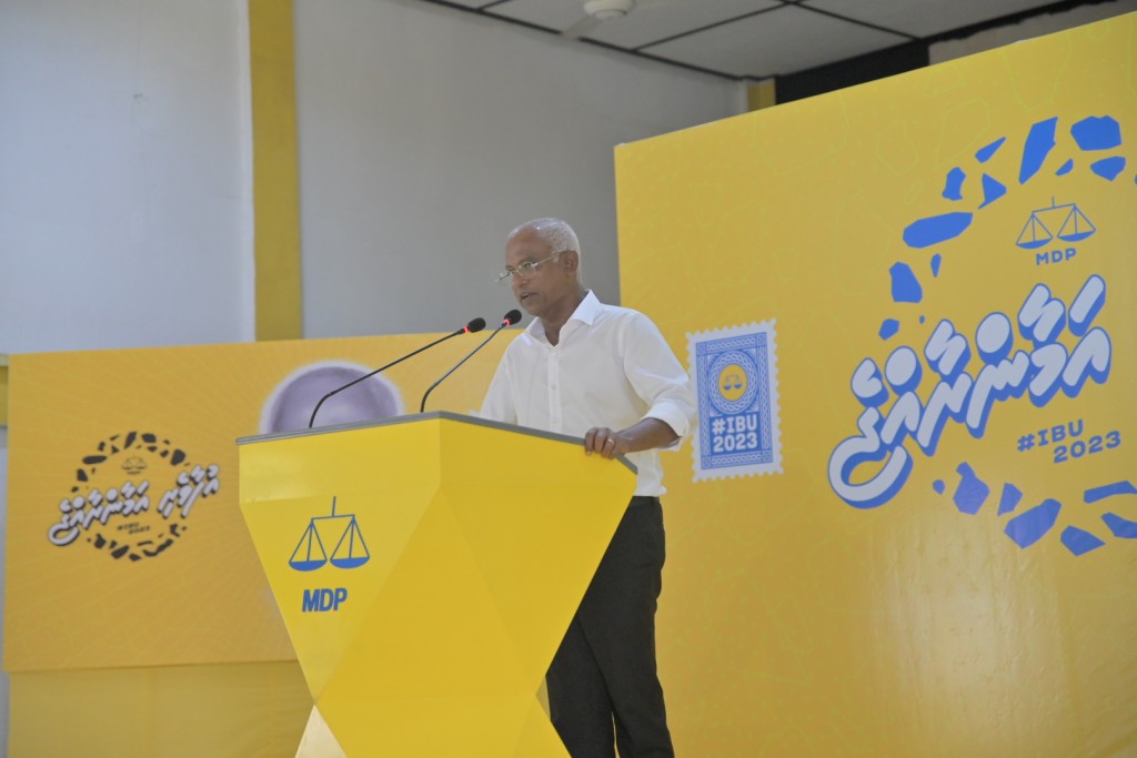 Kureege sarukaarun hedhihen Candidate innah support kuraa meehun hayyareh nukuraanan: Raees