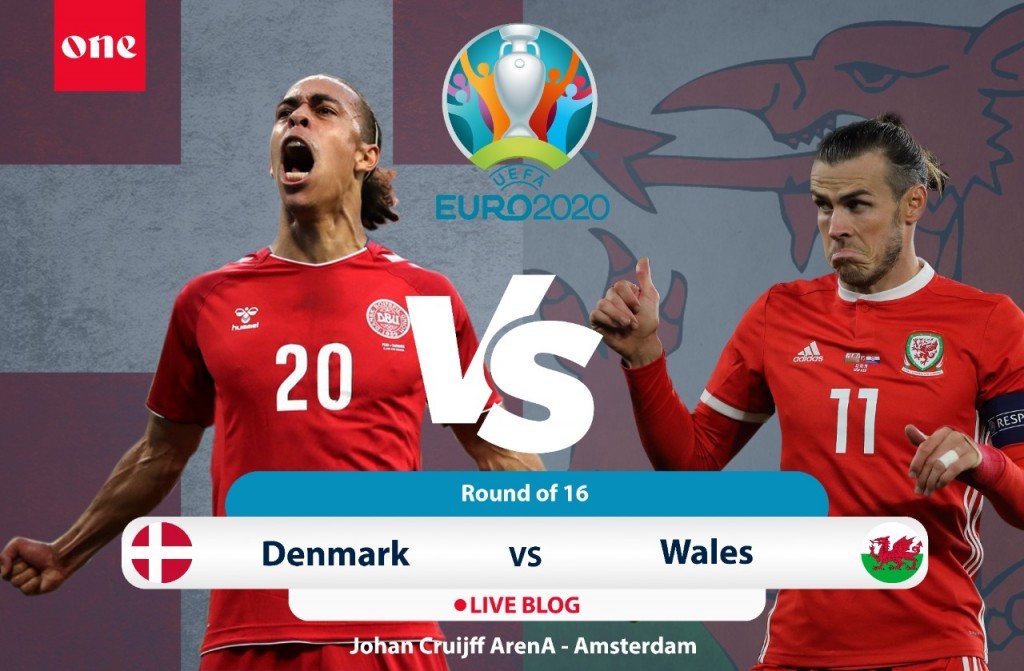 EURO 2020: Wales 0-4 Denmark