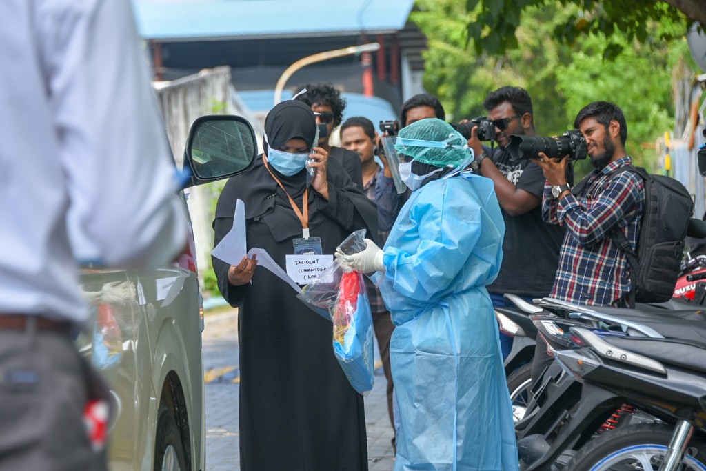 Maldivian who tested positive today returned from the UK last night