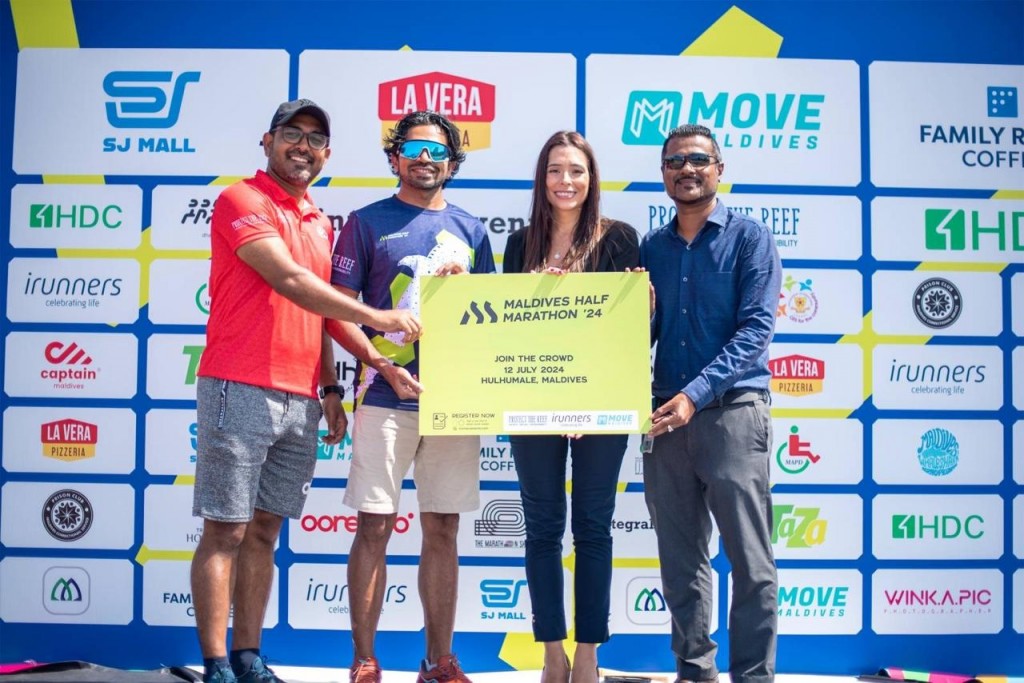 Maldives Half Marathon ge medical partner akah Tree Top Hospital