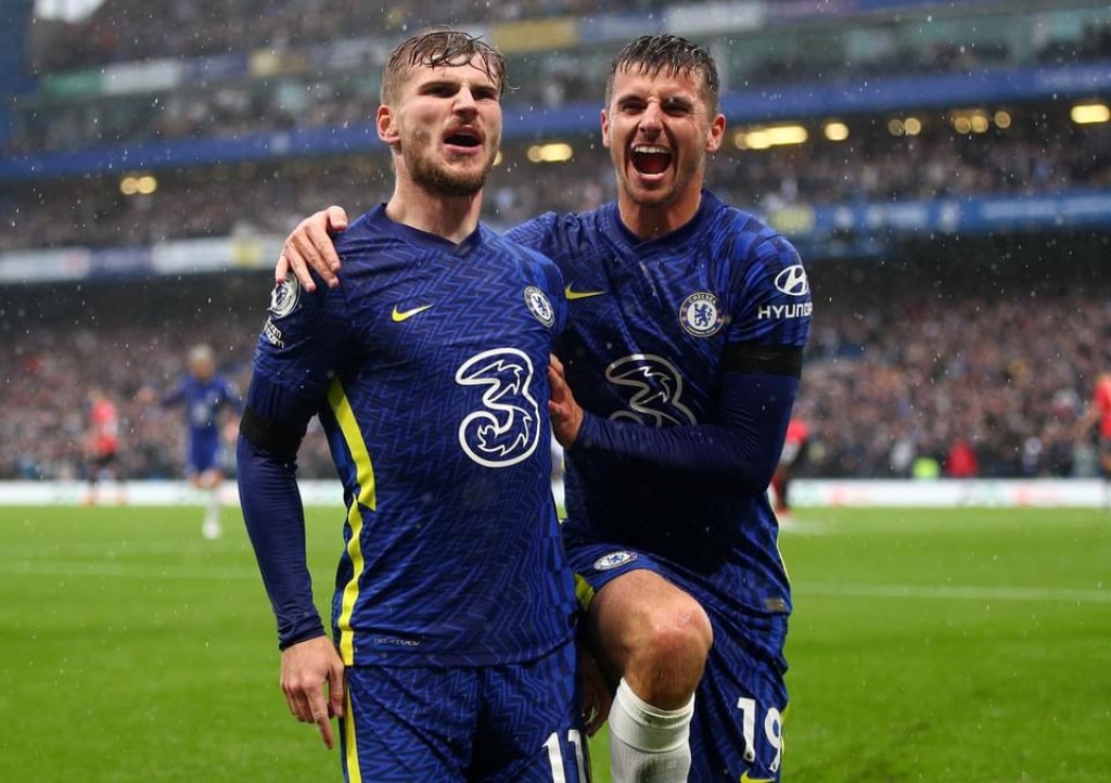 Werner ge muhinmu goal akaa eku Chelsea 1 vana ah