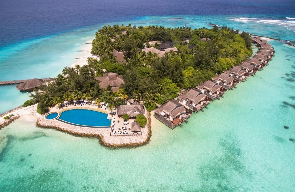 Taj Coral resort ge water villa gai alifaanuge haadhisaaeh hin'gaifi
