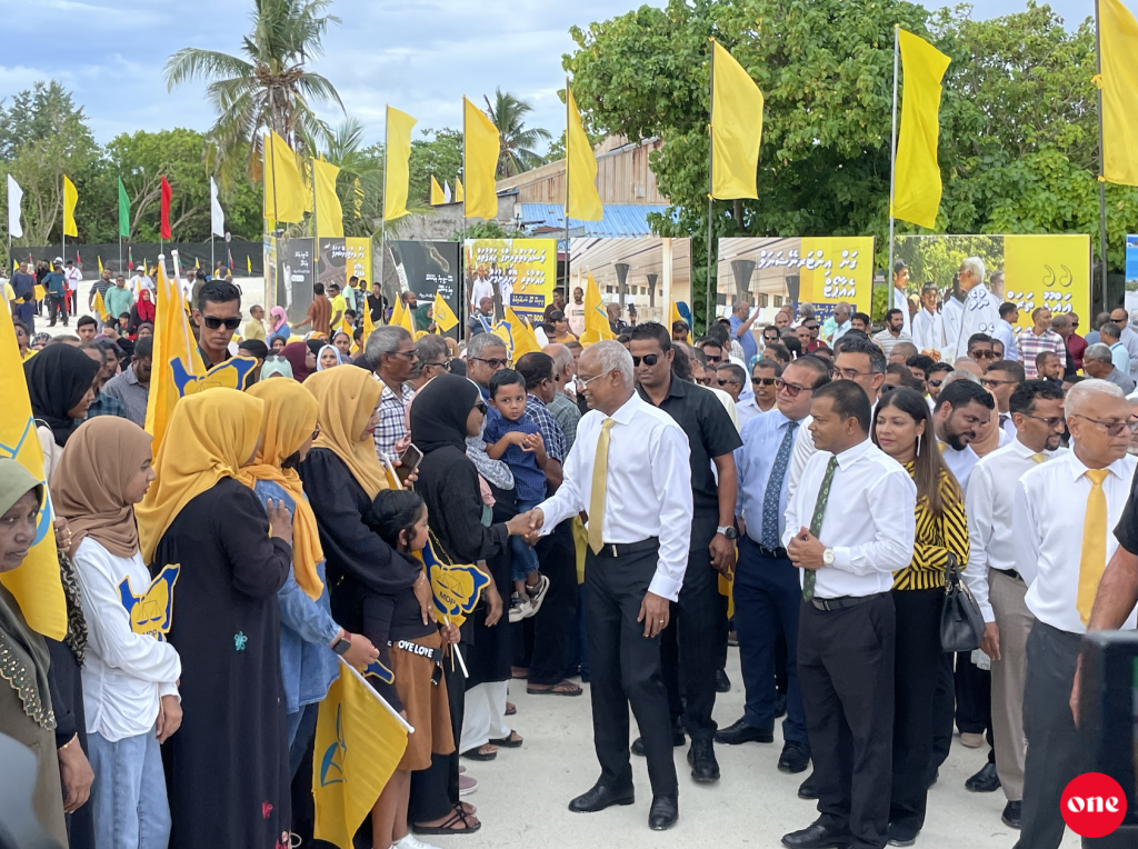 Raees Solih ah maruhabaa kiyan addu ge ethah satheyka bayaku nukumehjje