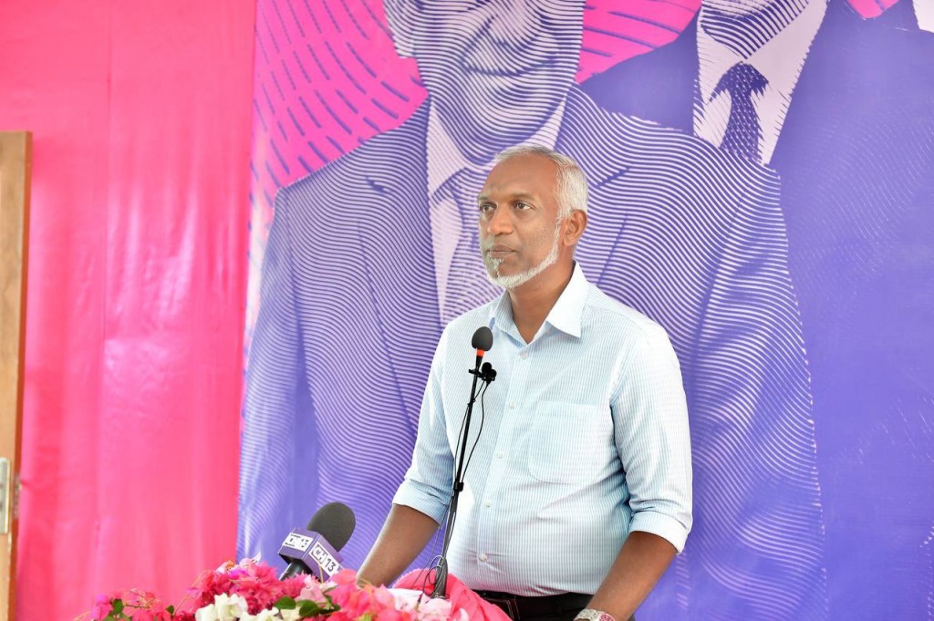 Rayyithun ummeedhu kuraa gothah Bilehfahi ge airport ninmai dheynan: Muizzu