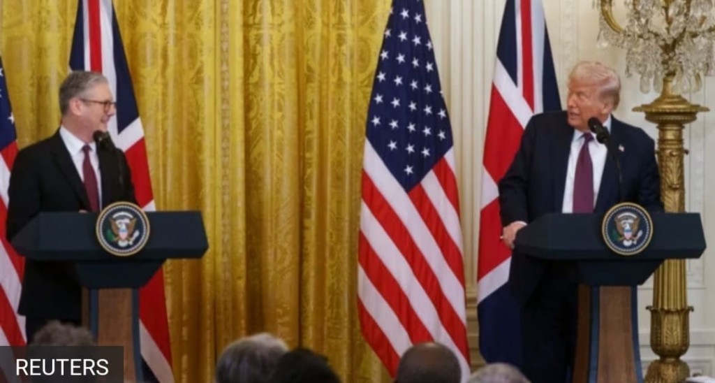 Trump aai Starmer ge bahddhaluvumahffahu foalhavahssaamedhu Trump vidhaalhuvanee keekey?