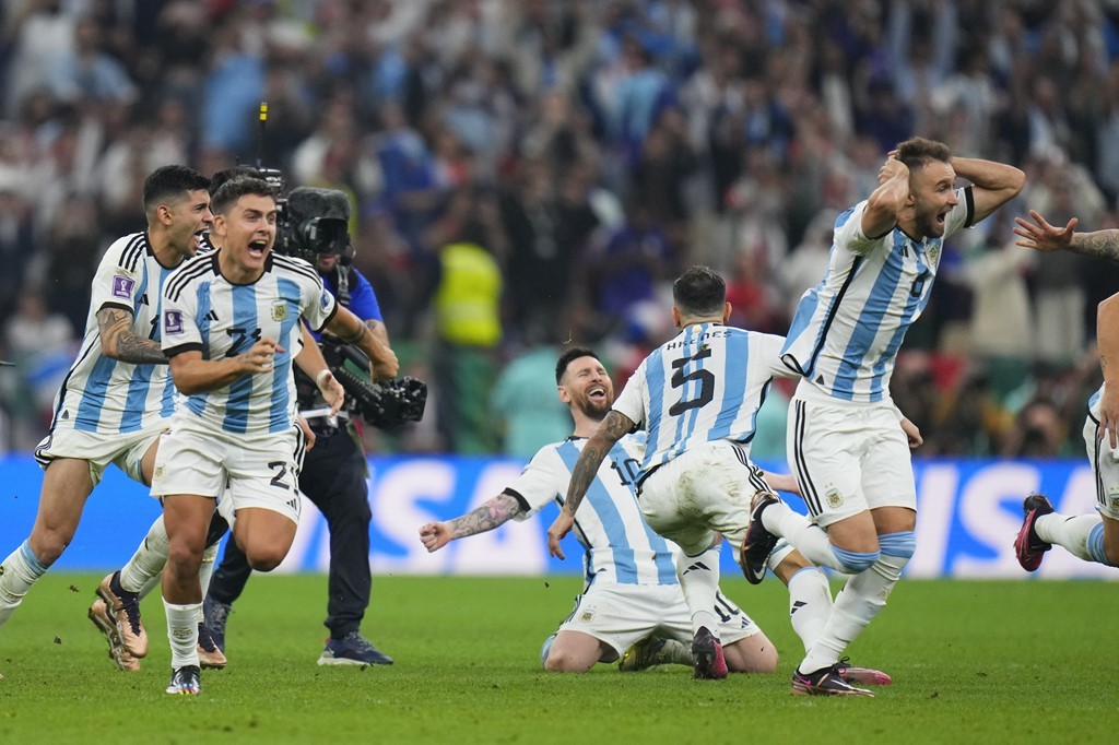 Photo: France balikoh Argentina in dhuniyeyge championkan hoadhun