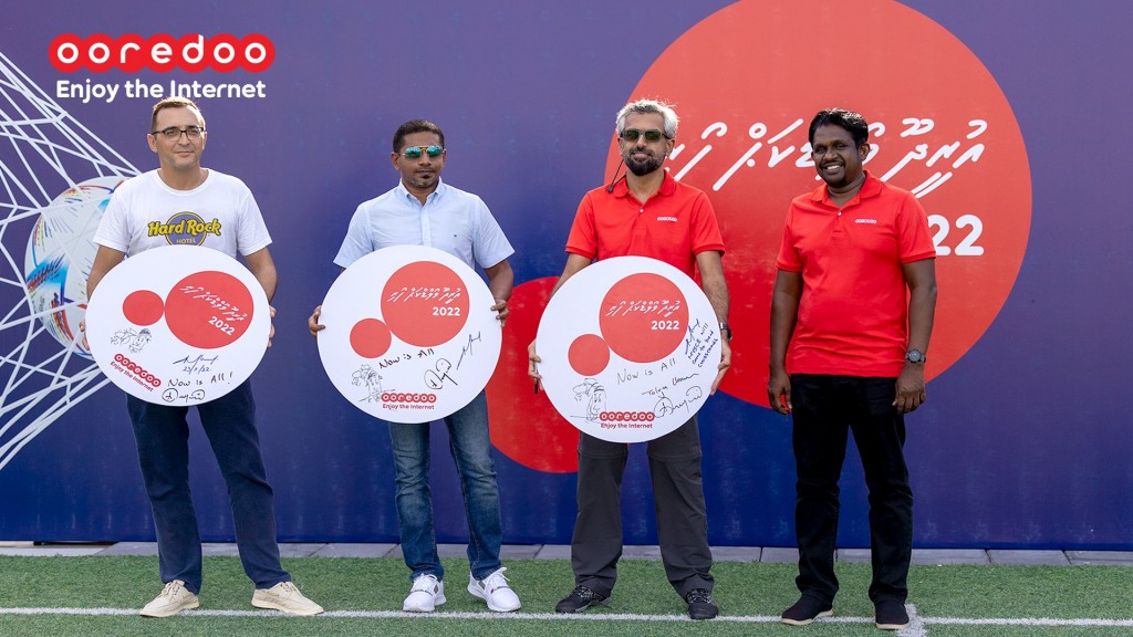 Ooredoo Maldives launches their ‘Ooredoo World Cup Foari’ campaign