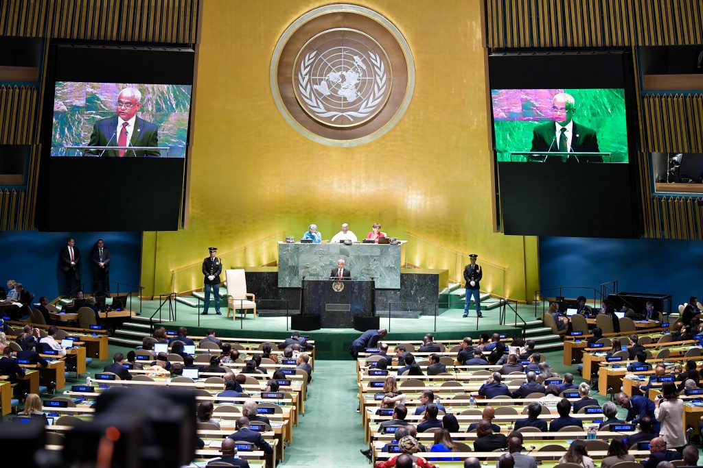 Maldives will always support the formation of a free state of Palestine: President