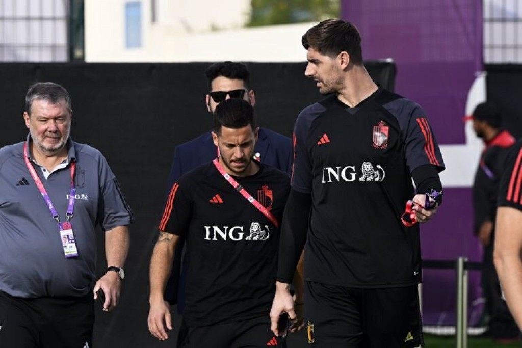 Belgium team thereyge koalhumuge vaahaka ginave, finikuran Hazard aai Courtois!