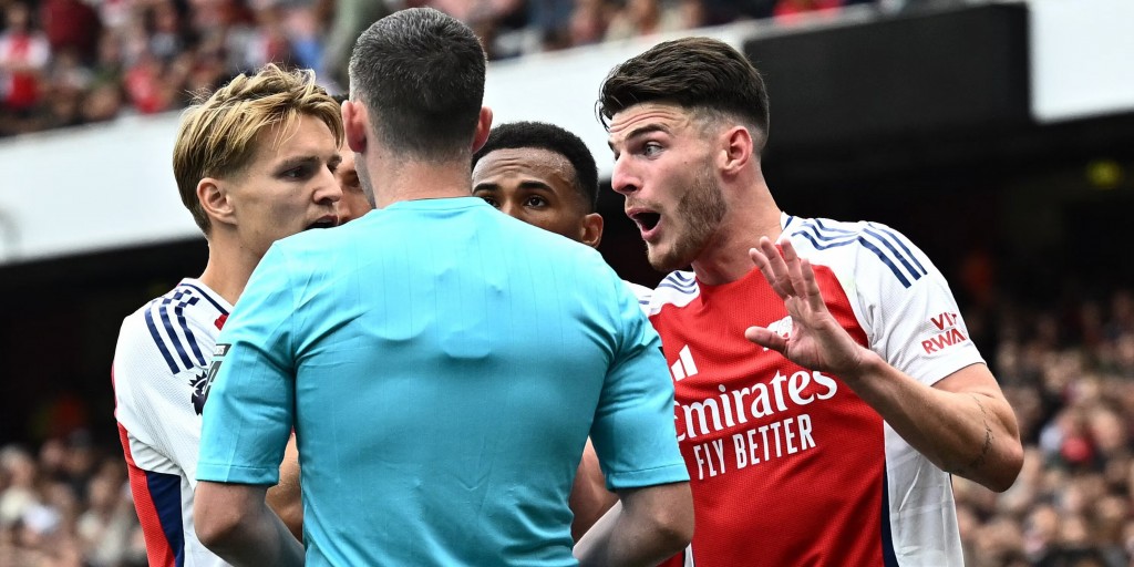 Arsenal ah Brighton kairin libunee point eh, Rice ah ratheh