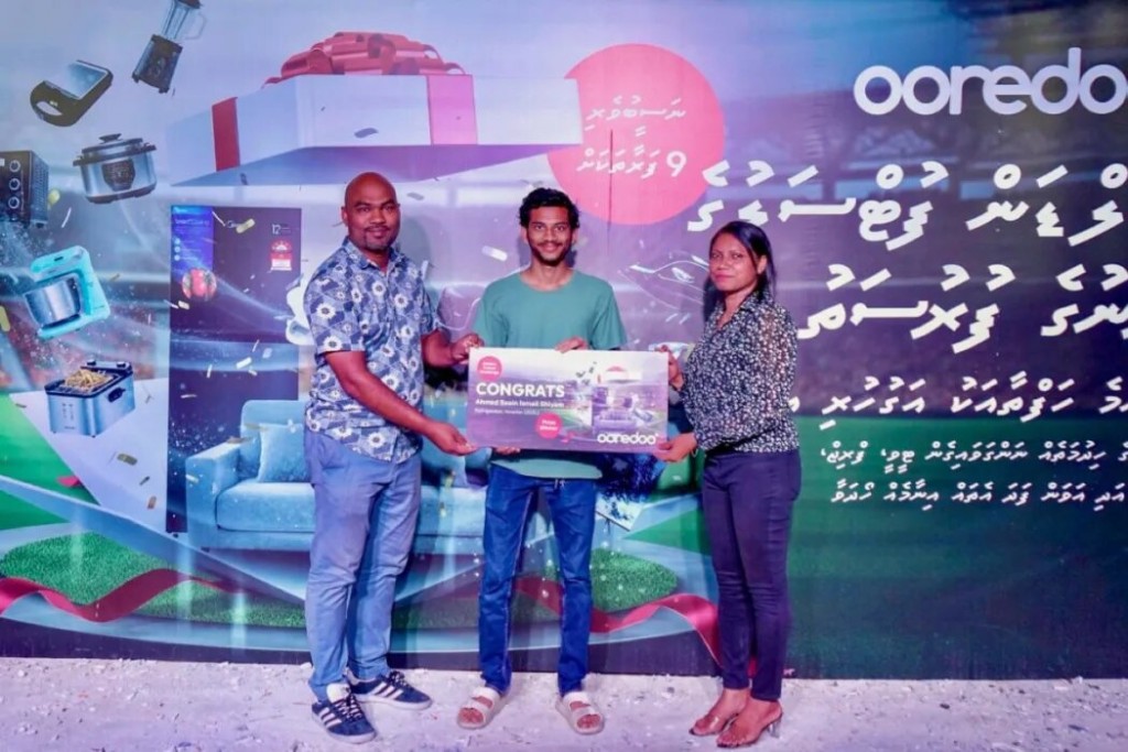 Golden Futsal Challenge ge therein kuriah gendhaa Ooredoo promotion ge 3 naseebuveriyaku hovaifi