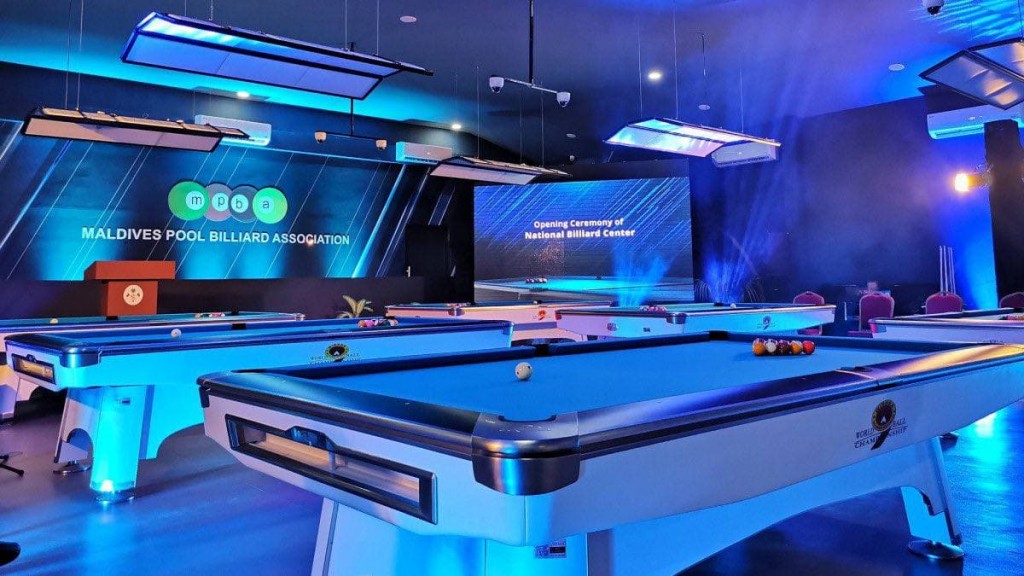 '' Venom '' ge charukeyhaa eku Raajjeyge furathama bainalaguvaamee fenvaruge billiard facility