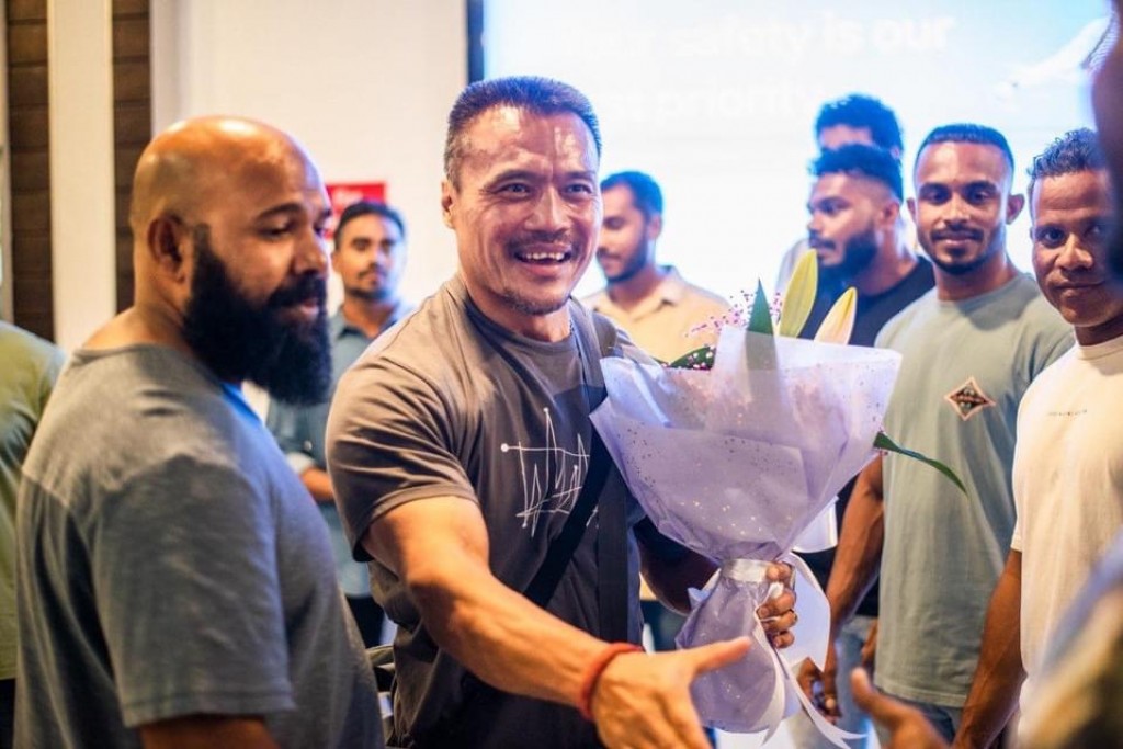 Mister Asia ge magaamu hoadhu Wong, Gaumee bodybuilding team ge coach akah