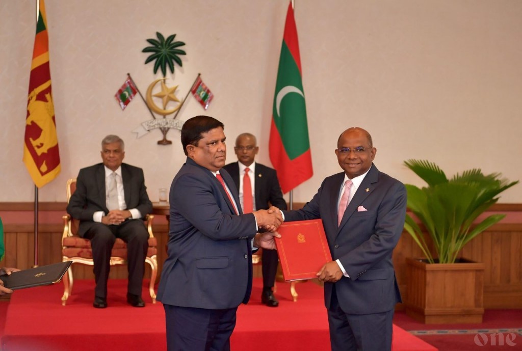 Agreement signed to grant 30-day on arrival for Maldivians visiting Sri Lanka