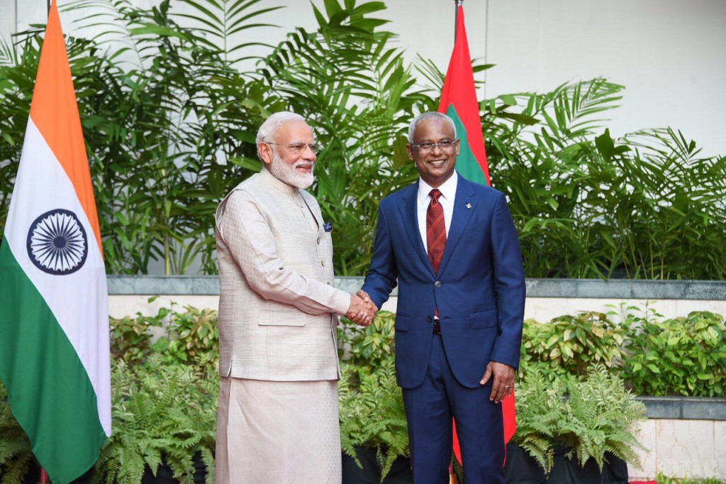 Official talks begin between Maldives and India