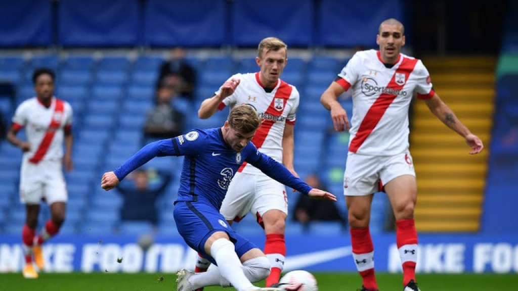 Werner ge 2 goal aa ekuves Southhamton kairin Chelsea salaamatheh nuvi