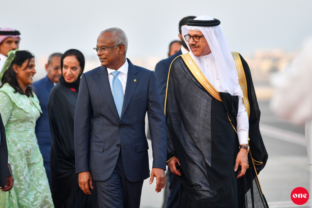Photo: Raees ge dhekanbalun Bahrain ah vadaigathun
