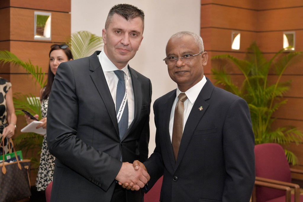 Three foreign dignitaries pay Courtesy Calls on the President