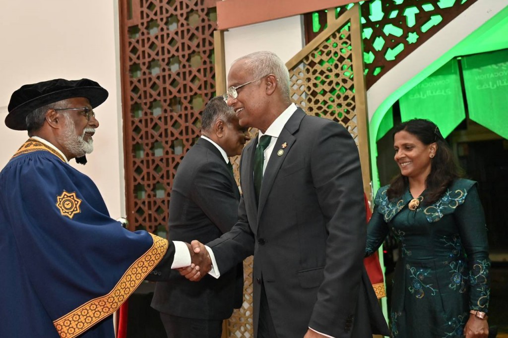 Amaazakee IUM akee dheenuge sah'ha ageedhaa fathuraa mi sarahaddhuge enme bodu marukazah hedhun: Raees