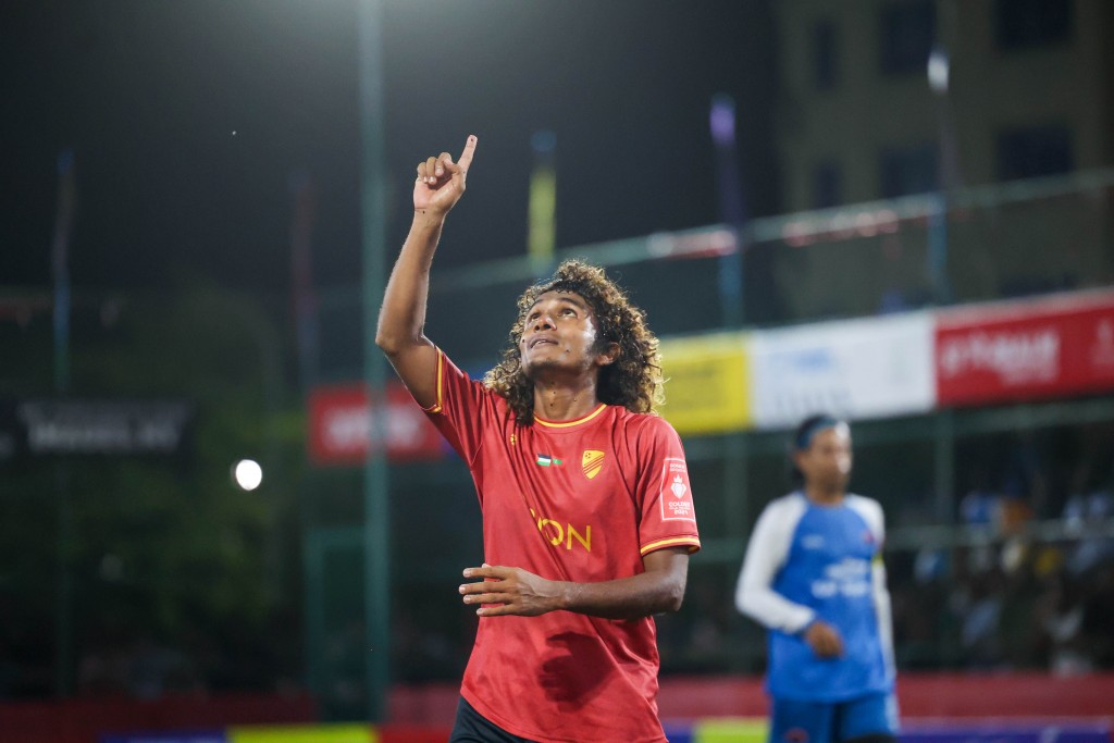 Gaafaraai Eydhafushi zone feshee molhakun, Areesh ge hattrick in Kudahuvadhoo ah ves molheh