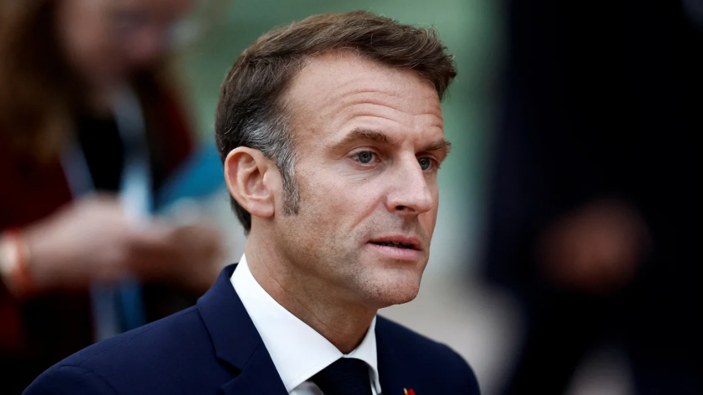 Emmanuel Macron says France ‘will fight hard’ to keep hit Netflix show in Paris