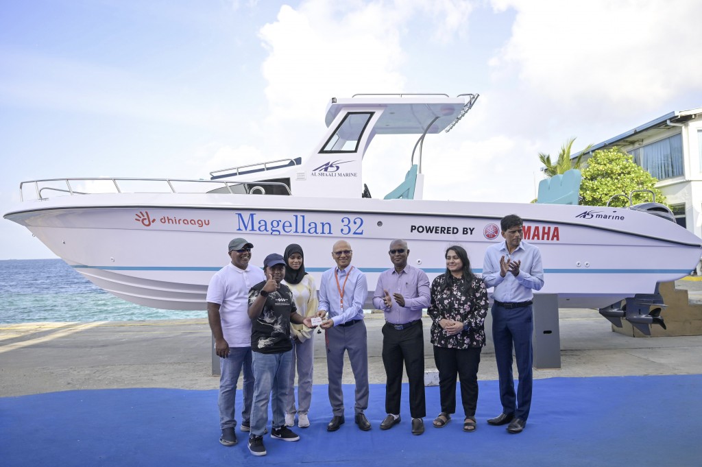 Dhiraagu promotionge naseebuveriyaa ah speed boat havaalu kohfi