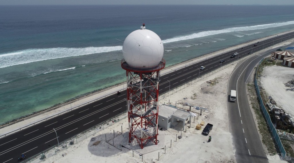 Expat injured after falling from the new cargo building developed at Velana International