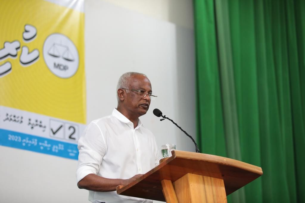 Eydhafushigai housing mashroou akaai ithuru bandhareh hedhumuge massaikai mi aharu fashaane: Raees