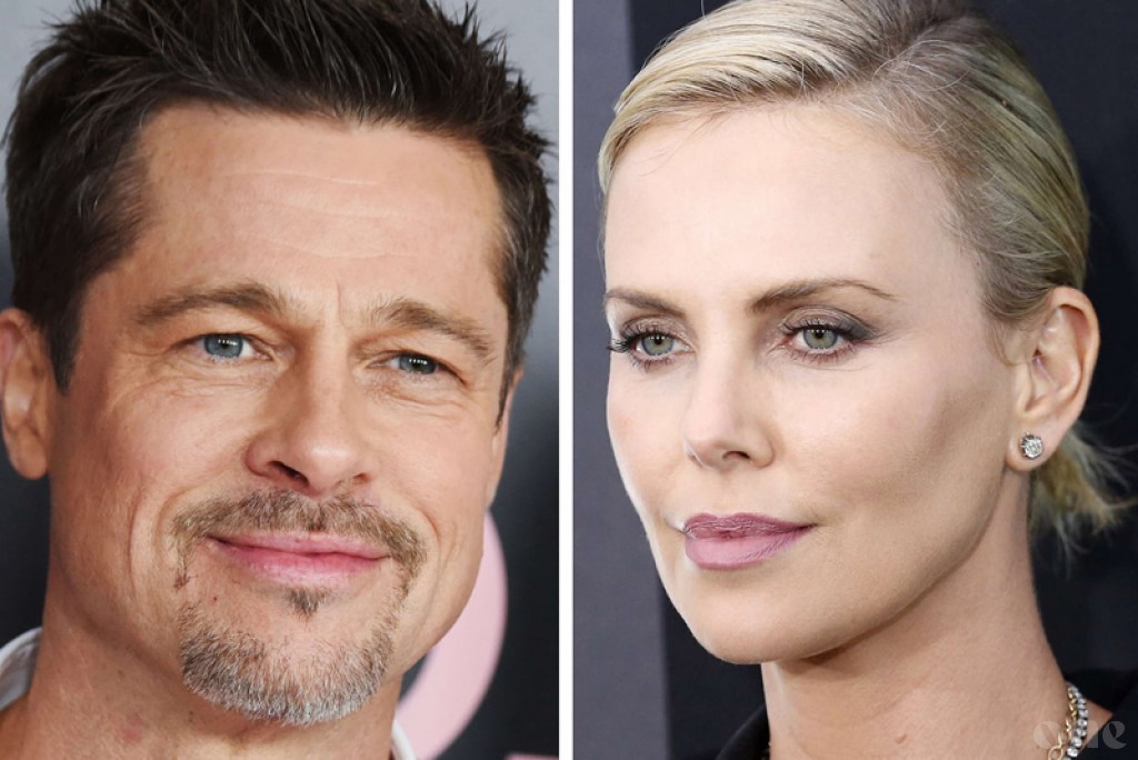 Pitt is reportedly dating Theron