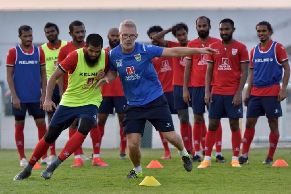 Raajje aai Syria team ah China ah ethere nuveveythee match thah Dubai ah badhalu kuranee