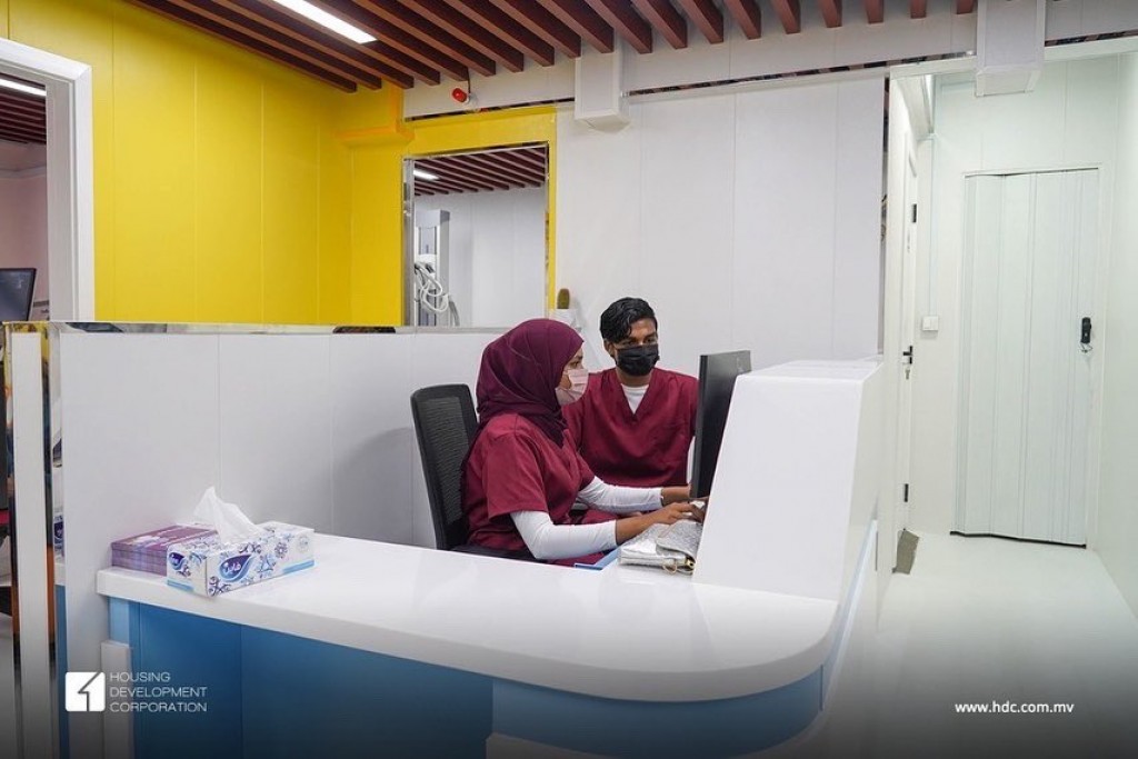 Hiyaa medical center in Aasandha dheyn fashaifi