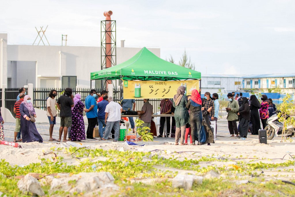 Flat libunu meehunnah haassa promotion eh Maldive Gas in fashaifi