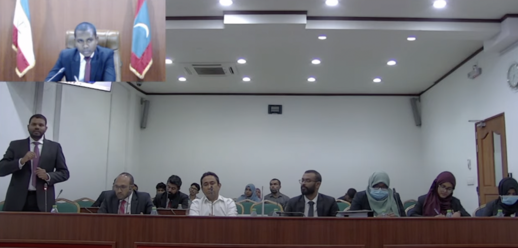 Yameen ge hushahelhunthah balainugaiy massala High Court gai isthiunaafu kohfi