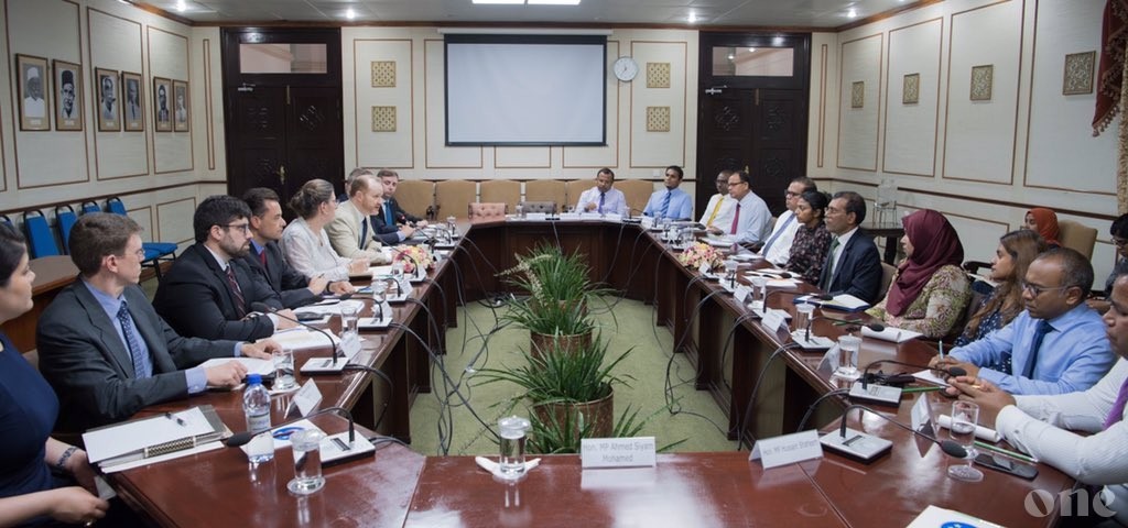 Speaker of Parliament meets with Deputy Coordinator of US Counterterrorism Bureau