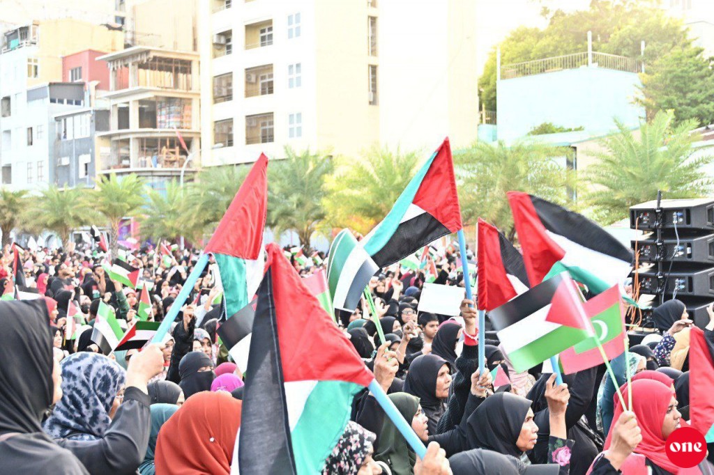 Palestine ah eheevaa hulhuvaali fund ah 12 million ah vureh gina rufiyaa libijje