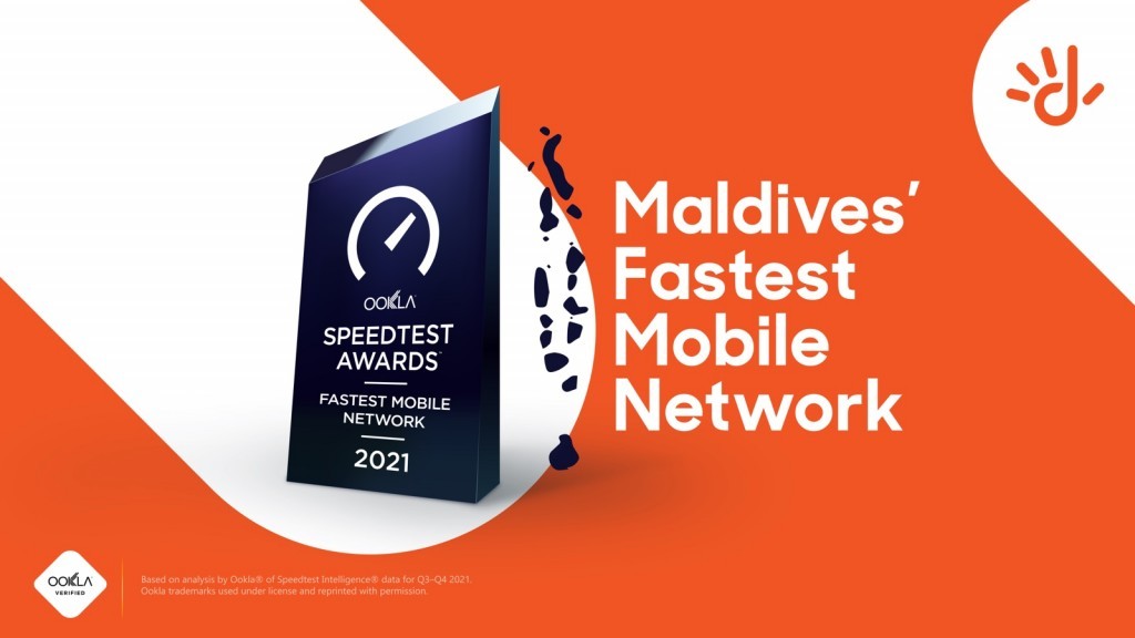 Dhiraagu wins award for fastest mobile network