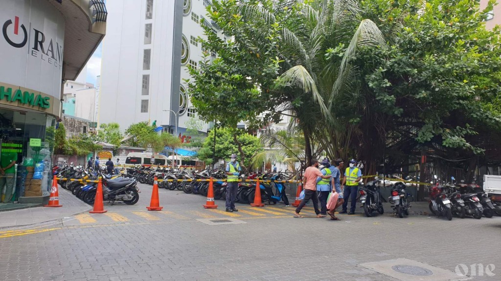 Residence of first positive Covid-19 patient in Malé City placed under monitoring
