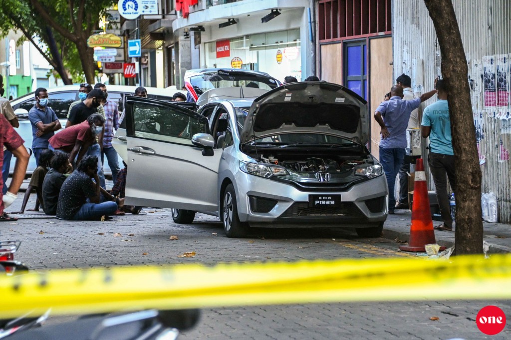 #OnePhoto: Fareedhee magugai fuluhunge bodu drug operation eh