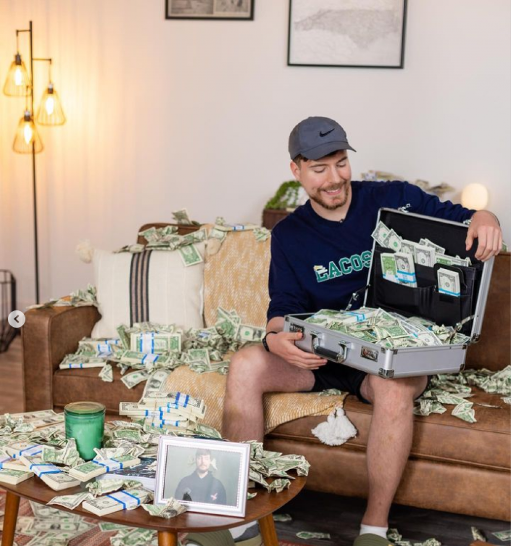 Emmen ge story gai MrBeast, Dhivehinves 50000 dollar ge ummeedhugai